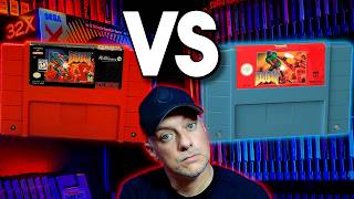 Doom VS Enhanced Doom | SNES | (Framerate Comparison)