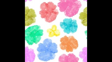 How we make seamless pattern in Procreate for textile #Procreate #textiledesigner #DigitalDesign