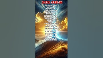 Thumbnail of God Fights for You! #bibleverse #faith #shorts #motivation