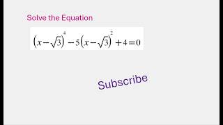 Tricky Olympiad Problems: Surds &amp; Quadratic Equations.