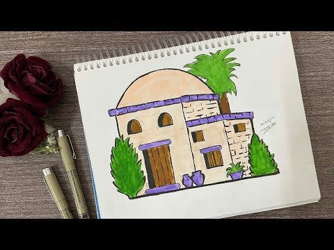 رسم لي البيوت التراثية mp3