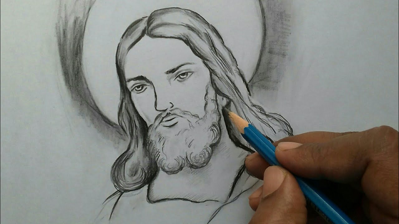 Biswanath Pratihary  on Twitter Lord Jesus sketch on whitepaper  drawingtime xmas2019 Christmastime JesusChrist love like bless  realistic charcoaldrawing httpstco9EIXEuy84T  X