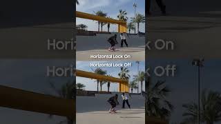 Samsung Galaxy Horizontal Lock....This is how Samsung stays steady in motion.