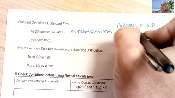 AP STAT - Notes 7.2 - Sampling Distribution: Proportions