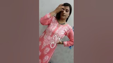 Chikankari Modal Fabric kurti