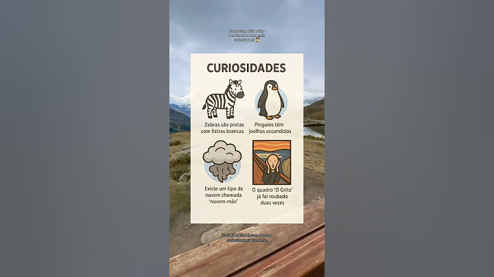🔎 Você já ouviu falar em alguma dessas curiosidades?