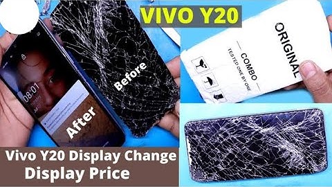 How to change replace Vivo Y20 Display Unit Combo Panel