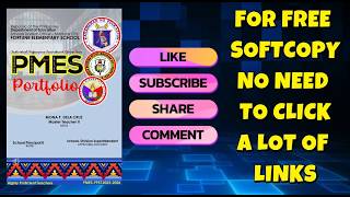Free Pmes Portfolio For Master Teachers Sy 20252026
