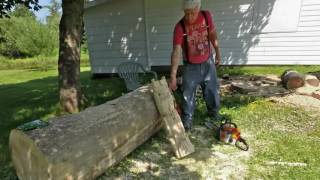 Chainsaw Carving Timelapse - Otis Jacquard