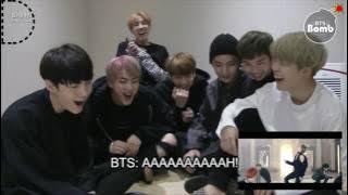 [INDO SUB] BTS REACTS TO BLOOD SWEAT AND TEARS