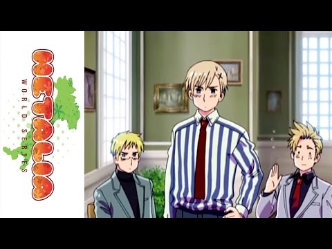 Hetalia World Series Official Dub clip - Nordics!