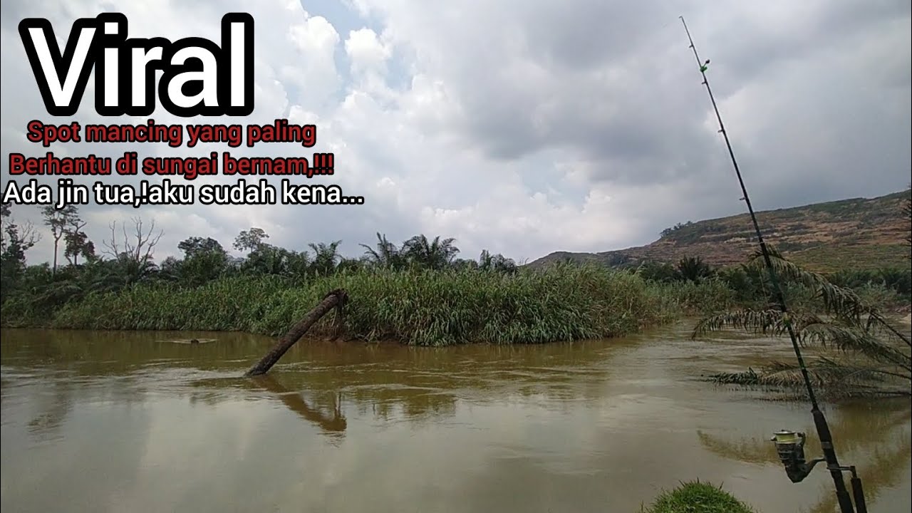 VIRAL:SUNGAI BERNAM TEMPAT INI PALING BERHANTU SEKALI SELAMA MANCING MENCARI REZEKI.AWAS,!!!☠️