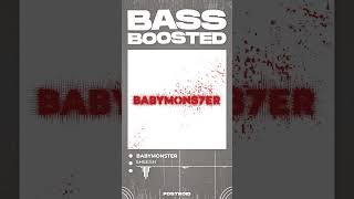 BABYMONSTER - SHEESH  #bass_boosted #bassboosted #bass_boost #kpop #edit #remix #shorts  #kpopedit