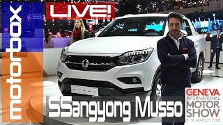SsangYong Musso al Salone di Ginevra 2018: il pick up da lavoro secondo SsangYong SsangYong Musso al Salone di Ginevra 2018: il pick up da lavoro secondo SsangYong