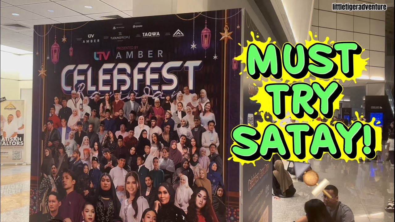 CelebFest Ramadan @ Suntec 2026 🇸🇬 Massive Bazaar, Must-Try Satay & Best Food Finds!