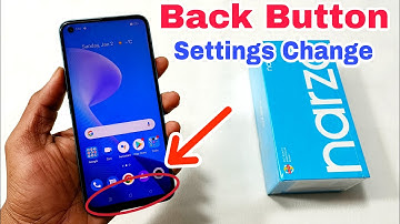 Realme Narzo 50 Set Back Button Settings | How To Set Back Button Settings Realme Narzo 50 | 100% Ok