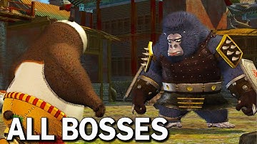 Kung Fu Panda 2 (video game) - ALL BOSSES