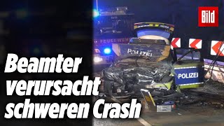 Spraitbach: Fünf Verletzte Nach Unfall Mit Der Polizei Spraitbach: Fünf Verletzte Nach Unfall Mit Der Polizei