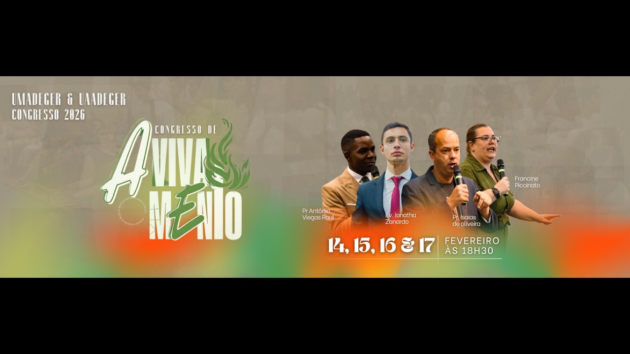 CONGRESSO DE AVIVAMENTO | 14/02/2026