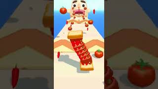 ✅Sandwich runner gameplay 🌈Game! Mobile game! 👍 SUBSCRIBE PLEASE❗ #shorts screenshot 2