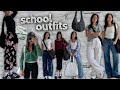 SCHOOL OUTFITS 📚 casual college outfit ideas
