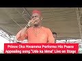 Prince Oku Nwamma Performs His Peace Appealing Song Udo Ka Mma Live On Stage