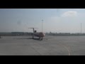Взлёт ЯК-42 из аэропорта Уфы
