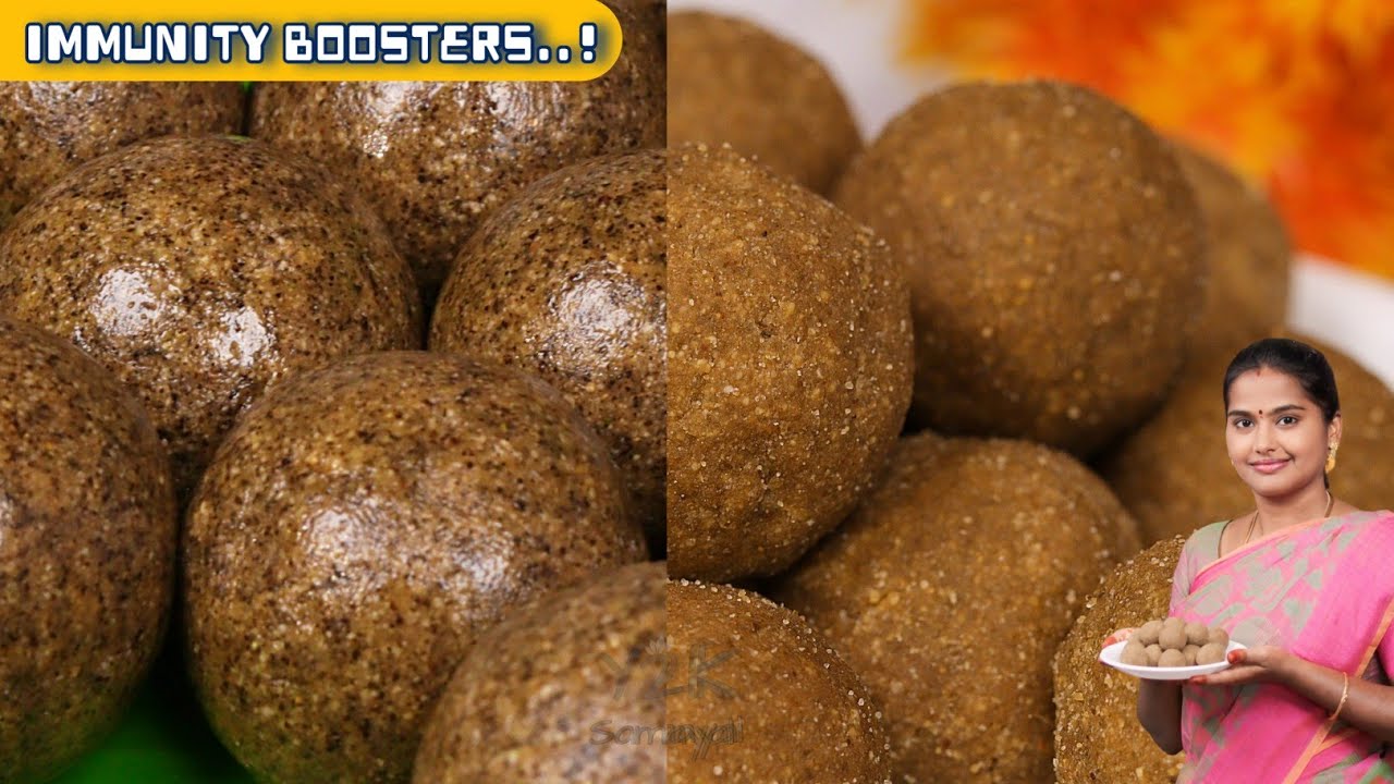 சத்தான லட்டு வகைகள் வீட்டிலேயே செய்யலாம்! | Healthy Laddu Combo Recipe in Tamil