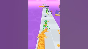 snake Run race 3D Gameplay || level-82|| #gaming #tending  #shorts 💥