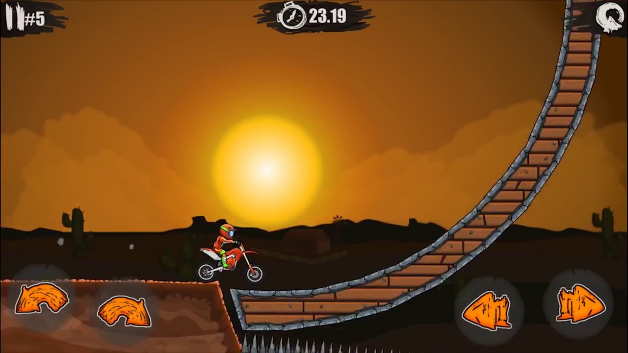 Moto X3M Bike Race Gameplay All Levels #5 