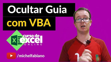 Como ocultar guia da planilha com VBA? VBA para Iniciantes