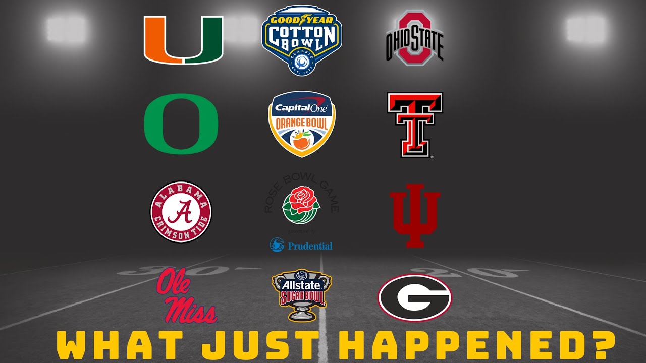 College Football Playoff Quarterfinals Recap and Reactions - YouTube