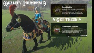 How to Beat the Horseback Obstacle Course | How to Obtain the Extravagant Saddle and Bridle
