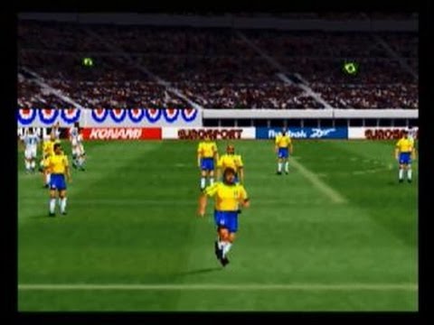 Brazil Vs Usa International Superstar Soccer Pro 98 Ps1 Youtube