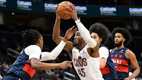 DONOVAN MITCHELL'S 48 POINT NIGHT ENDS IN A DAGGER LAYUP COMPLETES CAVS COMEBACK WIN IN DC!!!!!