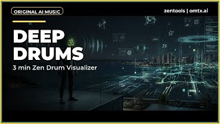 vibe4 - OMTX San Diego Ibiza EDM | 3 Min Zen Drum Visualizer