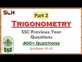 🔴 SSC Previous year Trigonometry questions solutions // Kiran Publication // SSC CGL CHSL MTS