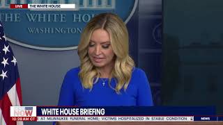 DO YOU LISTEN? Kayleigh McEnany BOMBARDED With Reporters Questions On Same Subjects