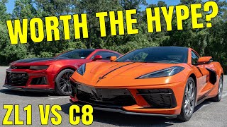 2020 C8 Corvette FULL DRIVING REVIEW + Camaro ZL1 RACE by RP Productions 35,241 views 4 years ago 20 minutes