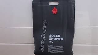 Best Portable Shower Camping Outdoor Solar Shower Boat Rv Camper Shower Bag Van Life Review