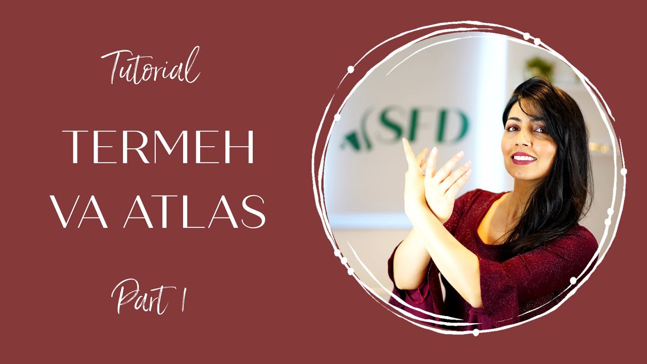 آموزش رقص عروس - ترمه واطلس معین/Persian Dance - Moein Termeh va Atlas