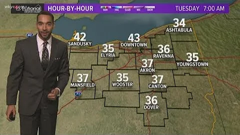11 p.m. weather forecast October 15, 2019