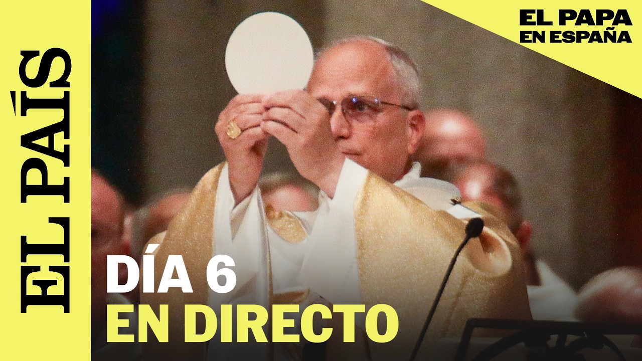 DIRECTO | PAPA LEÓN XIV ESPAÑA: Día 6 | La eucaristía en el Estadio de Gran Canaria | EL PAÍS