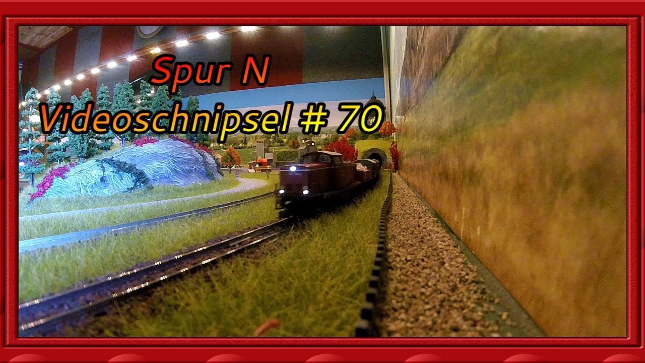 Glück ⚒️Auf Spur N 1:160 Modelleisenbahn Digital Fahrvideo Videoschnipsel # 70