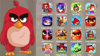 Angry Birds 2026: Angry Birds Go,Transformers,Angry Birds 2,Evolution,Dream Blast,Reloaded,Stella