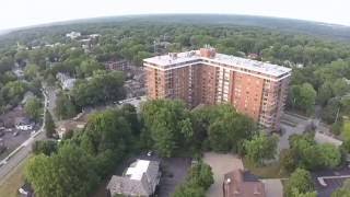 Highland Square from 200' up