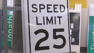City to begin installing new speed limit signs in downtown Columbus