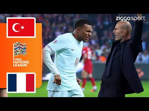 MBAPPÉ BLESSEERT ZICH BIJ DOELPUNT & DEBUUT ZIDANE!😖🤯| Turkije vs Frankrijk | Nations League 2026/27