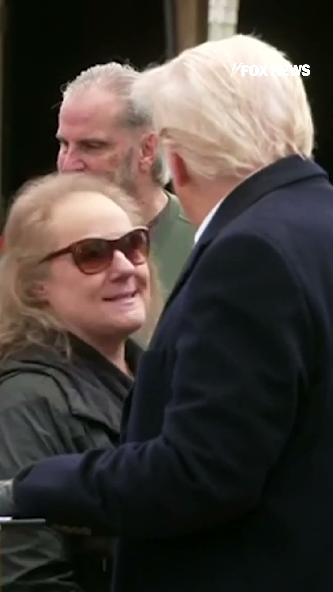 North Carolina woman hugs President Trump and thanks him for visiting