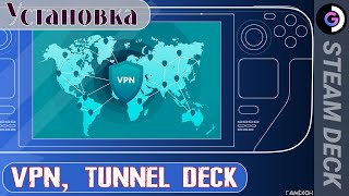 Установка VPN, TUNNEL DECK на Steam deck screenshot 4